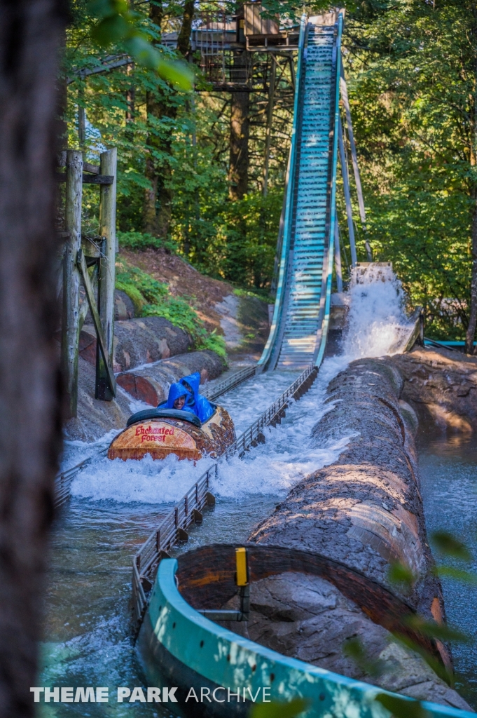 Big Timber Log Ride at Enchanted Forest