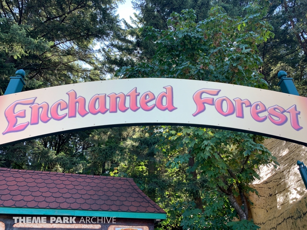 Entrance at Enchanted Forest