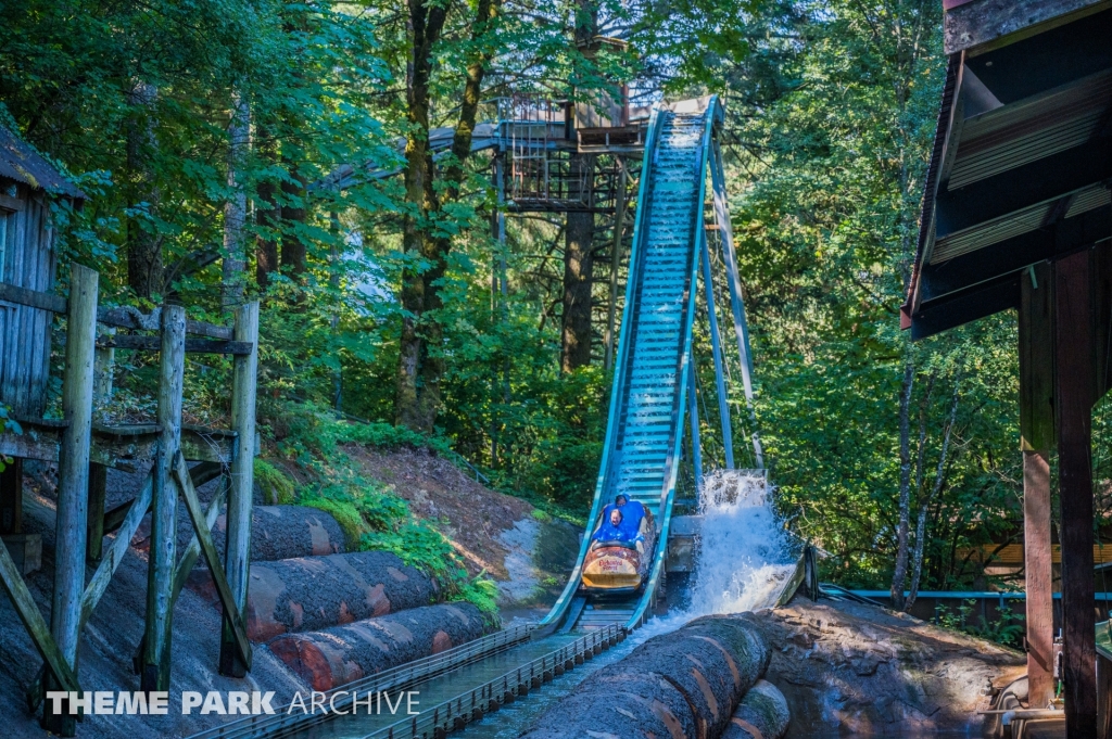 Big Timber Log Ride at Enchanted Forest