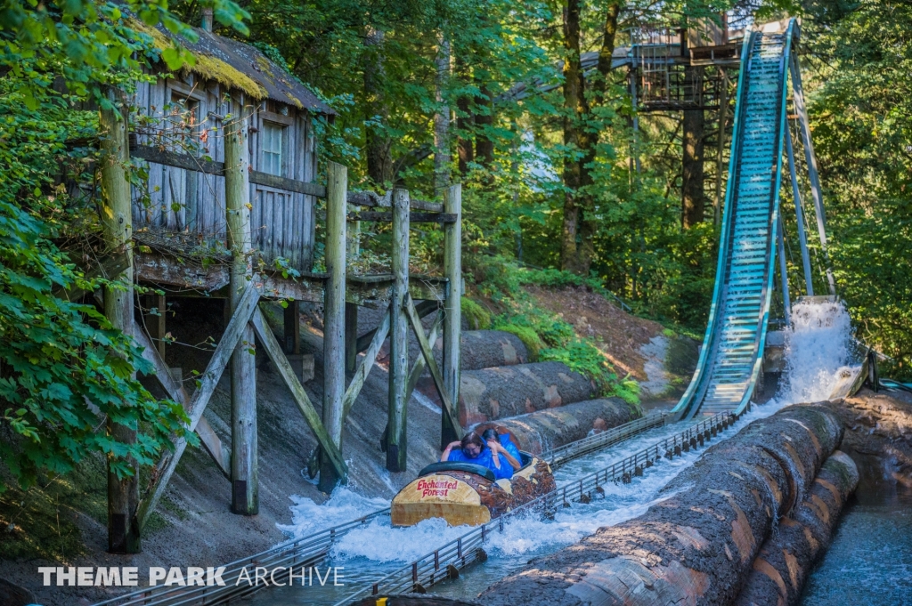 Big Timber Log Ride at Enchanted Forest