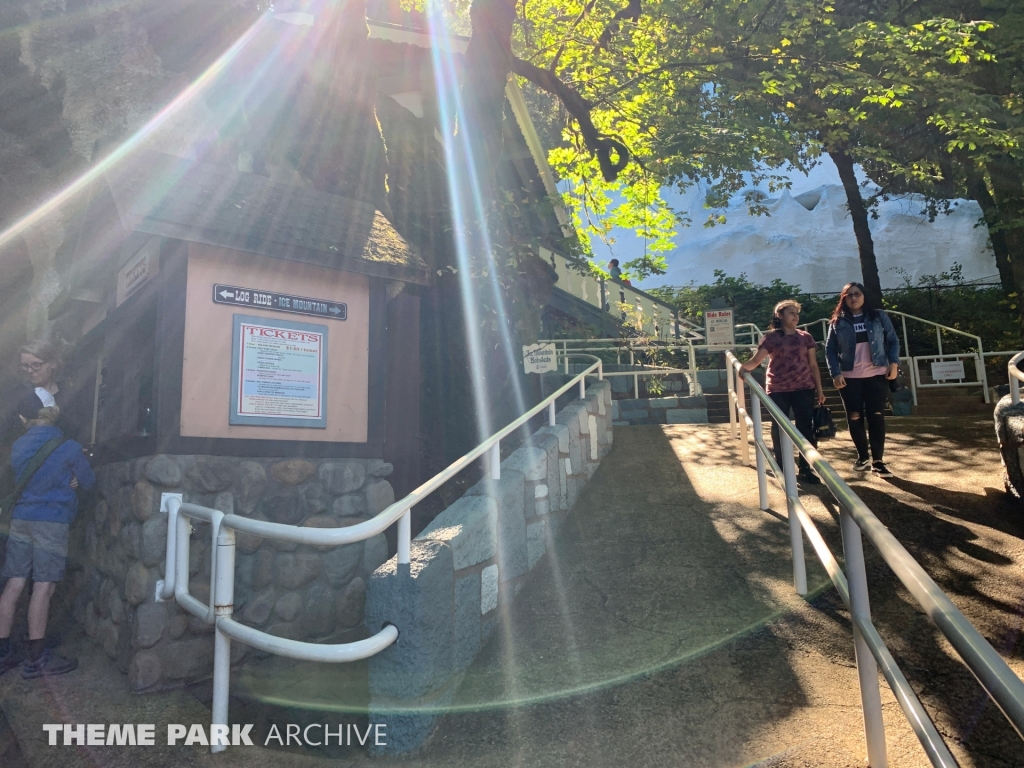 Ice Mountain Bobsled Roller Coaster at Enchanted Forest