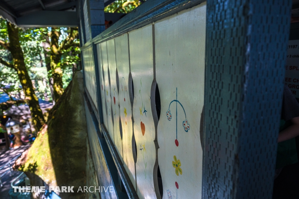 Ice Mountain Bobsled Roller Coaster at Enchanted Forest