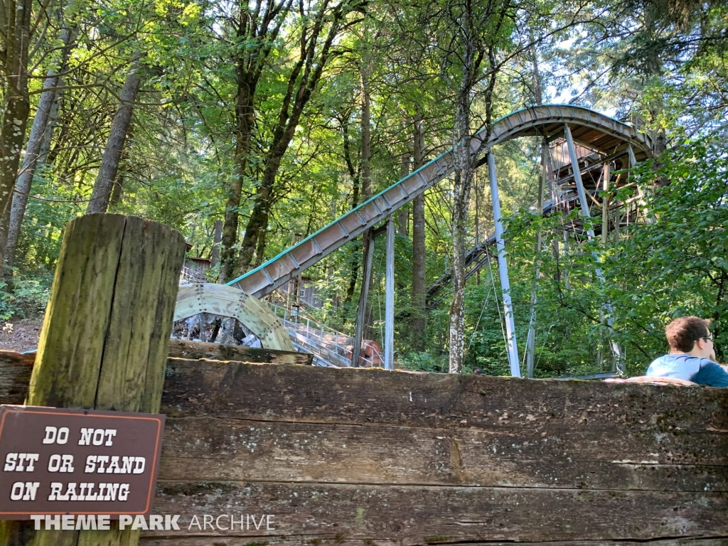 Big Timber Log Ride at Enchanted Forest