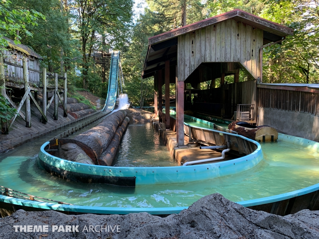 Big Timber Log Ride at Enchanted Forest