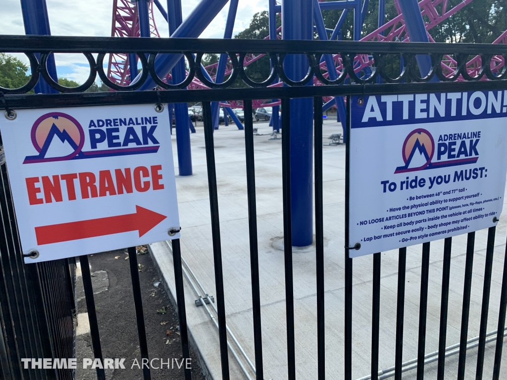 Adrenaline Peak at Oaks Park
