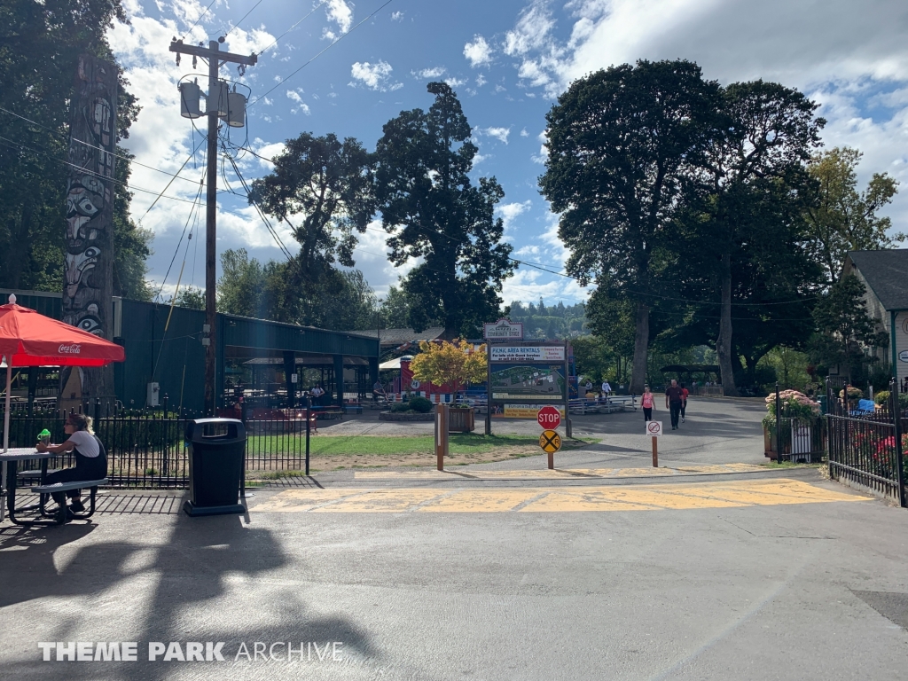 Oaks Park Train at Oaks Park