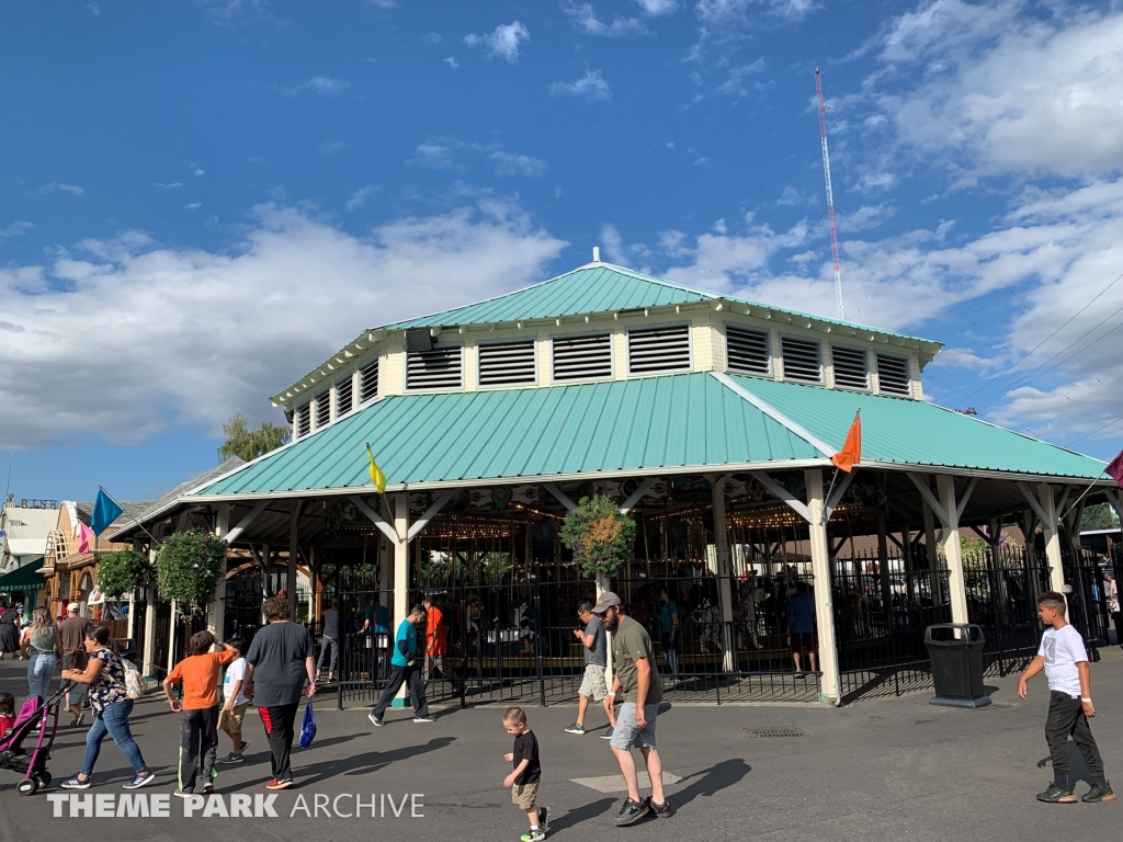 Carousel at Oaks Park