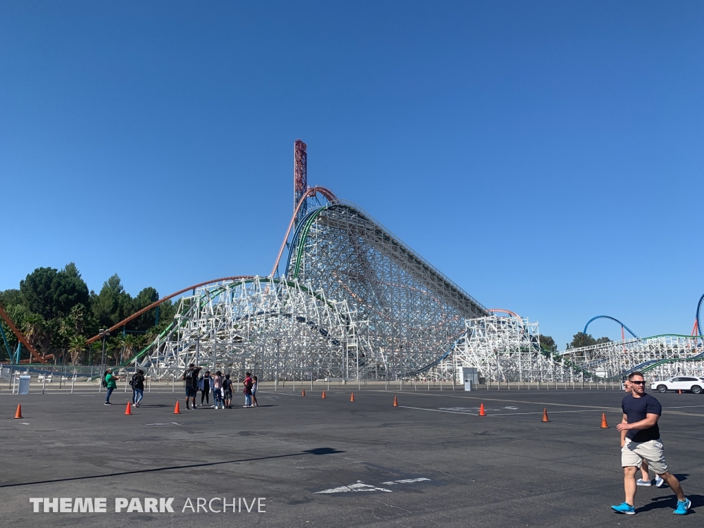 Twisted Colossus at Six Flags Magic Mountain