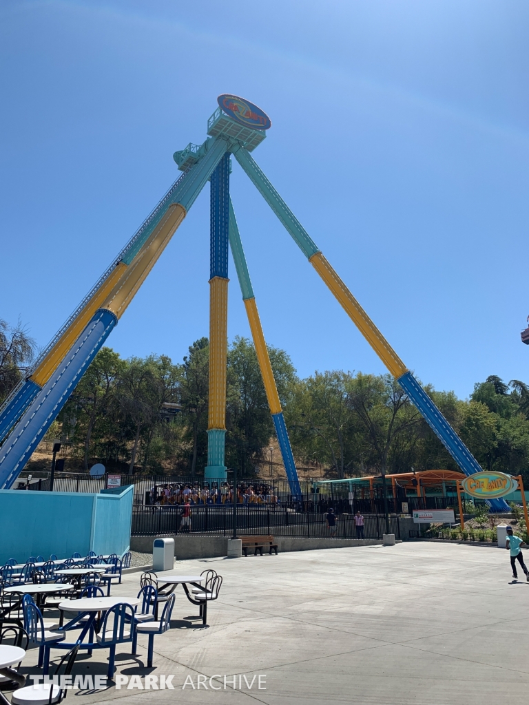 Crazanity at Six Flags Magic Mountain
