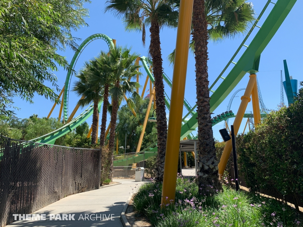 Riddler's Revenge at Six Flags Magic Mountain