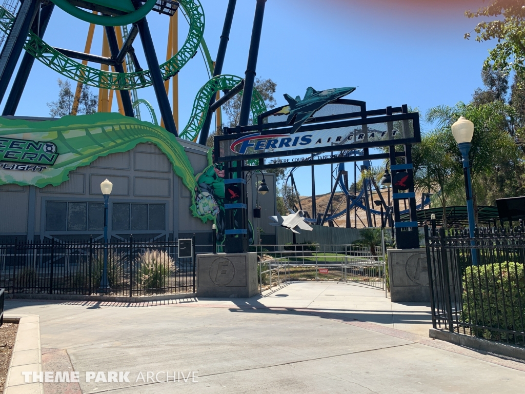 Green Lantern: First Flight at Six Flags Magic Mountain