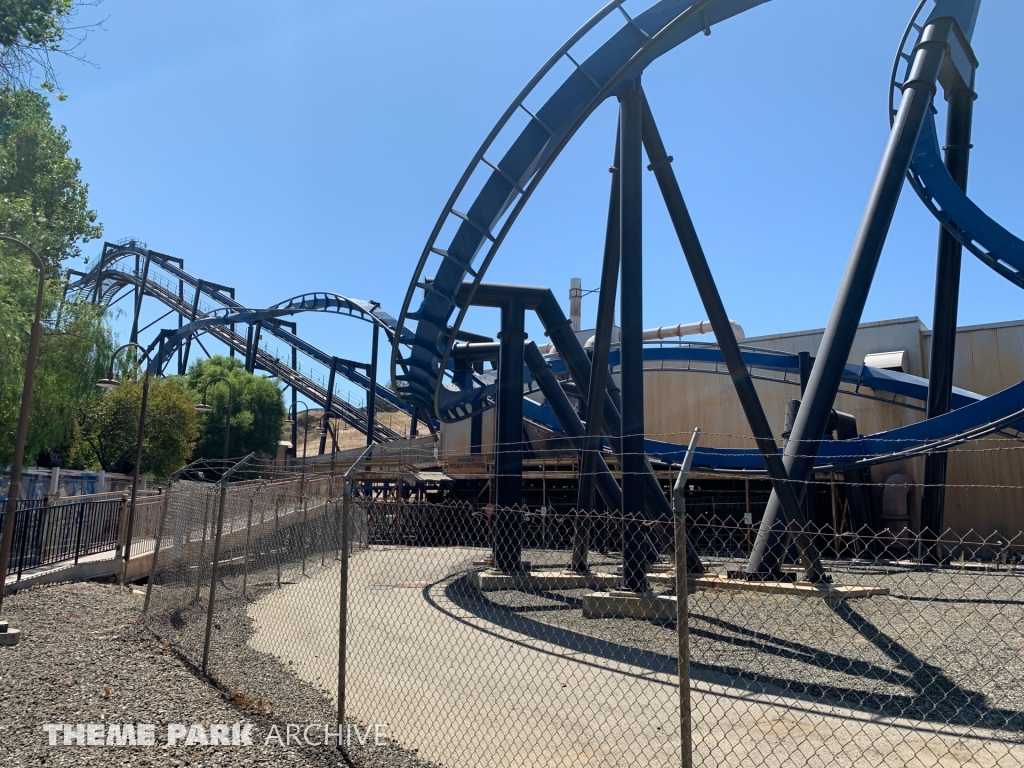 Batman The Ride at Six Flags Magic Mountain