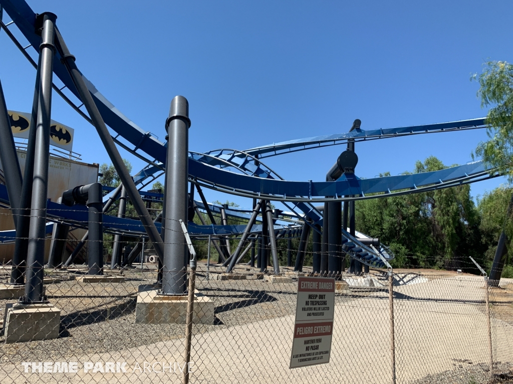 Batman The Ride at Six Flags Magic Mountain