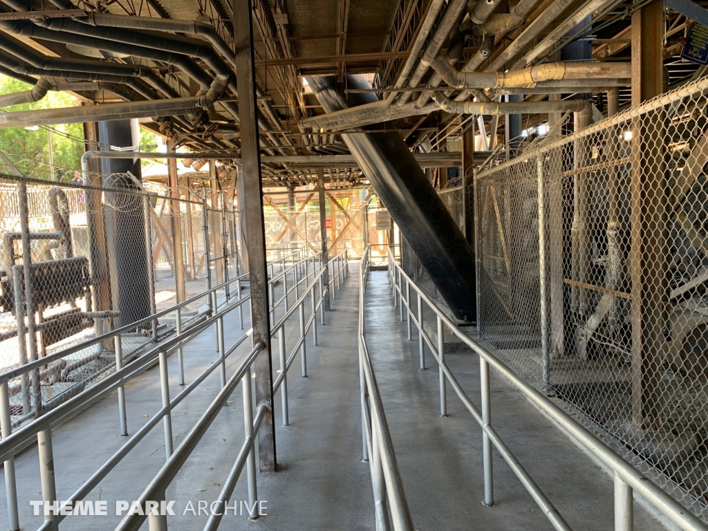 Batman The Ride at Six Flags Magic Mountain