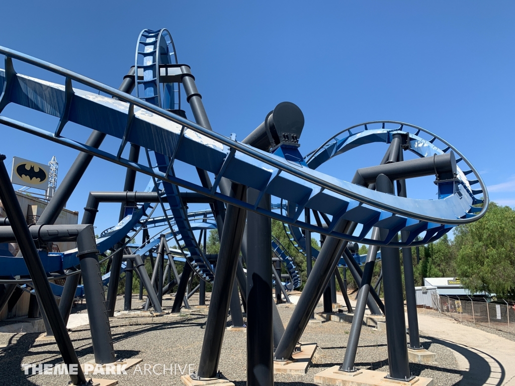 Batman The Ride at Six Flags Magic Mountain
