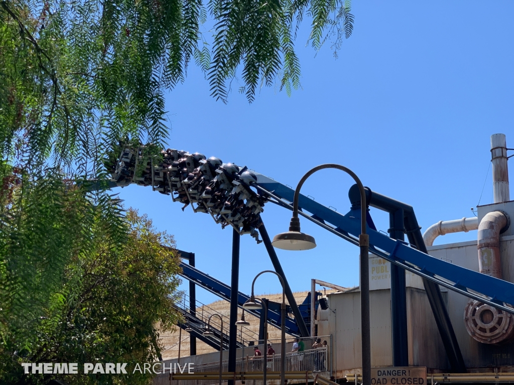 Batman The Ride at Six Flags Magic Mountain