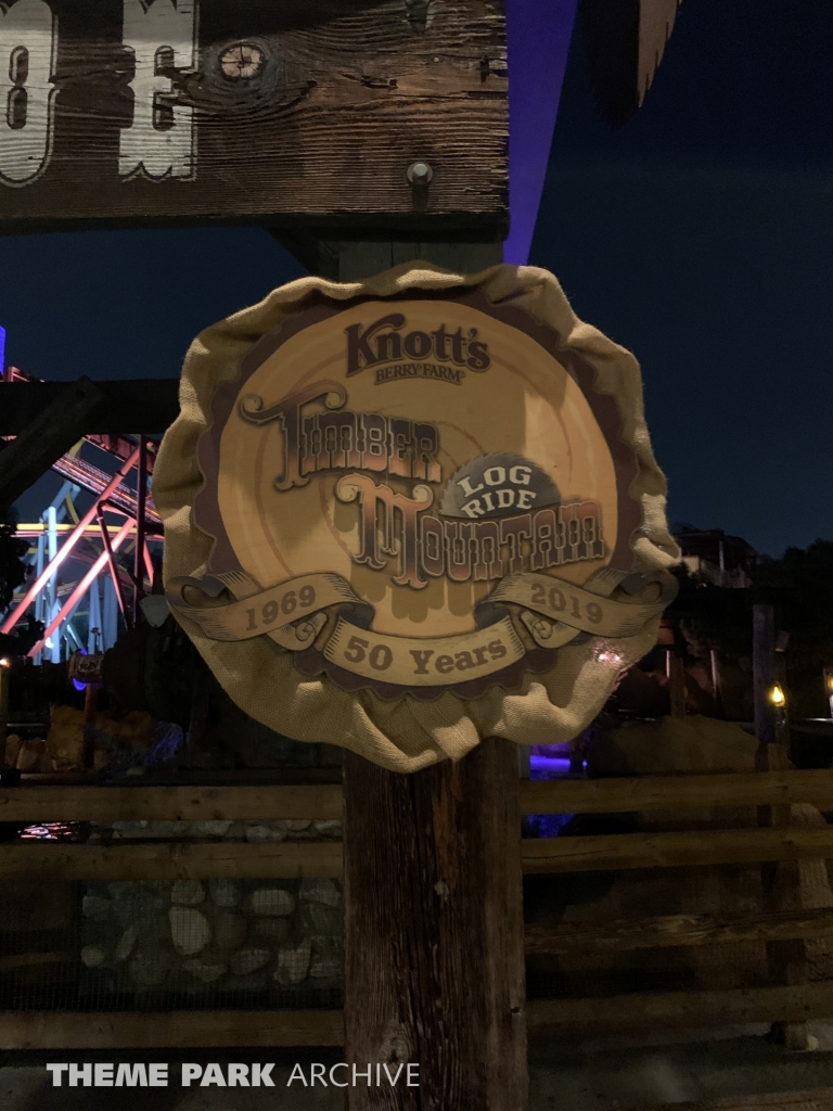 Timber Mountain Log Ride at Knott's Berry Farm