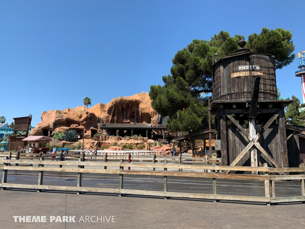 Calico Mine Ride at Knott's Berry Farm