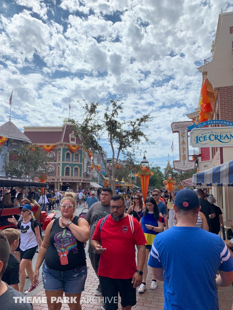Main Street U.S.A. at Disneyland