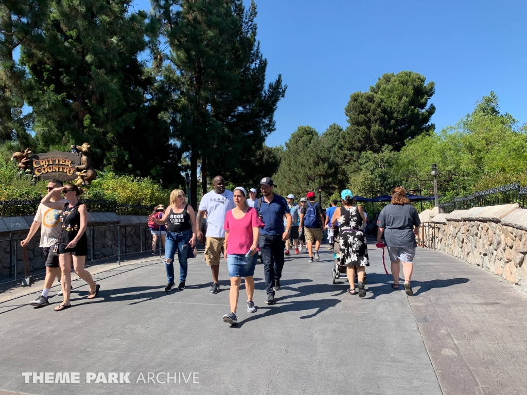 Critter Country at Disneyland