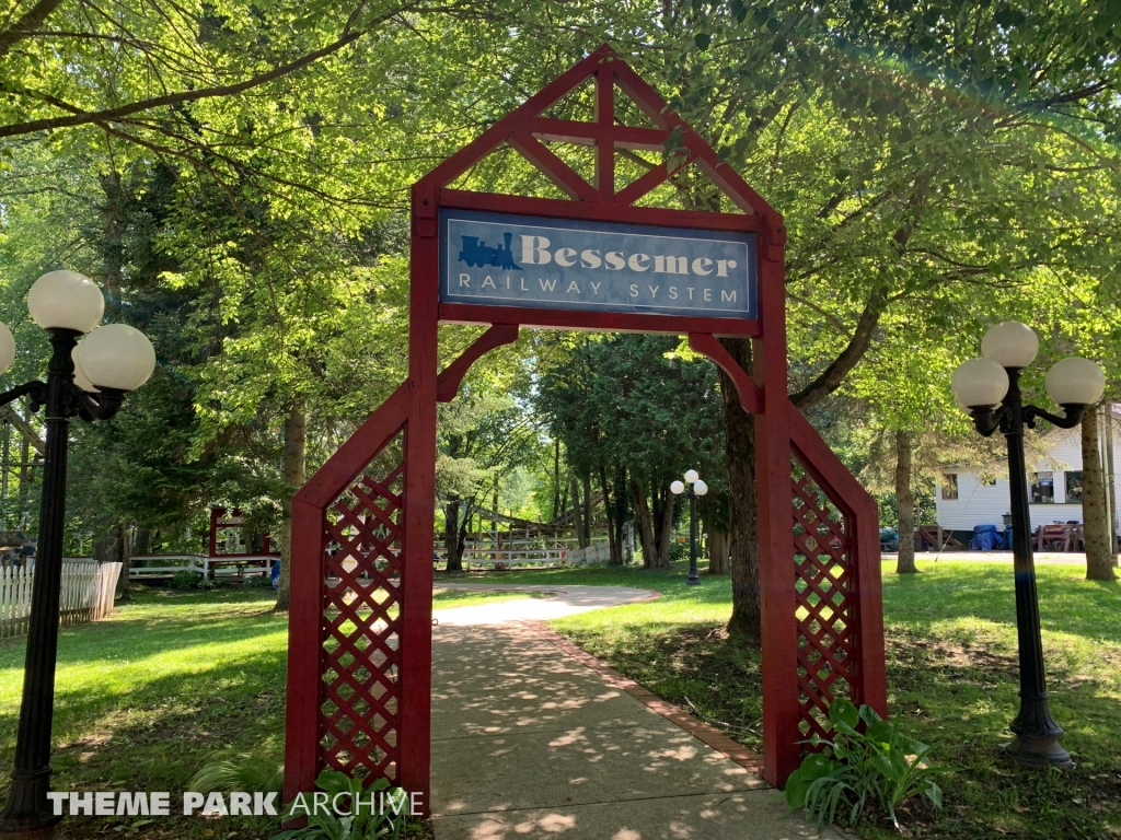 Bessemer and Lake Erie Miniature Train at Conneaut Lake Park