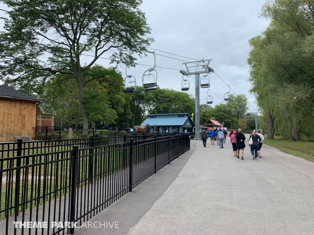 Sky Ride at Centreville Amusement Park