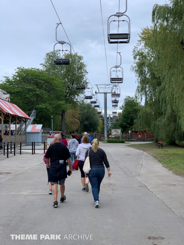 Sky Ride at Centreville Amusement Park