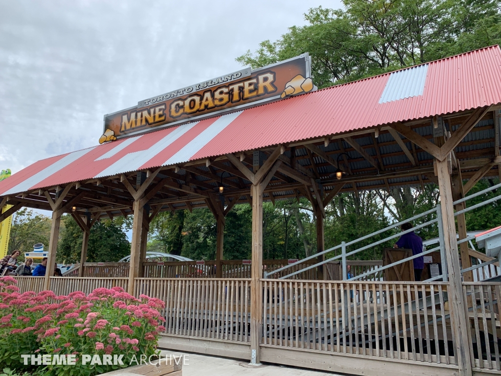 Toronto Island Mine Coaster at Centreville Amusement Park