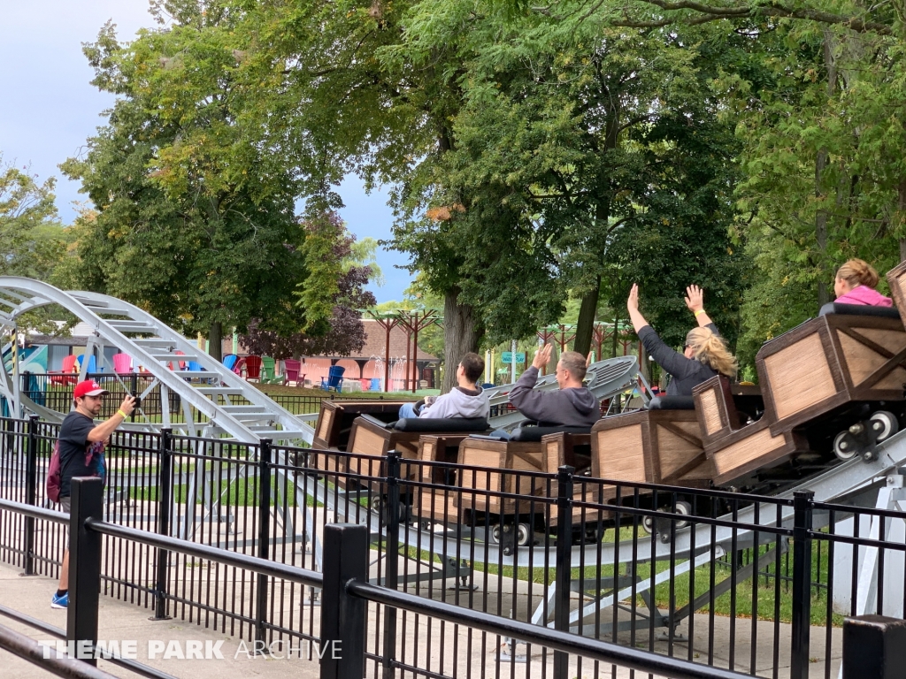Toronto Island Mine Coaster at Centreville Amusement Park
