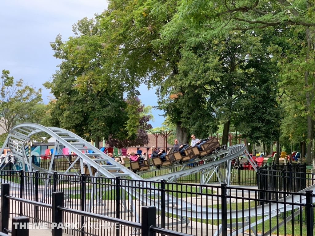 Toronto Island Mine Coaster at Centreville Amusement Park