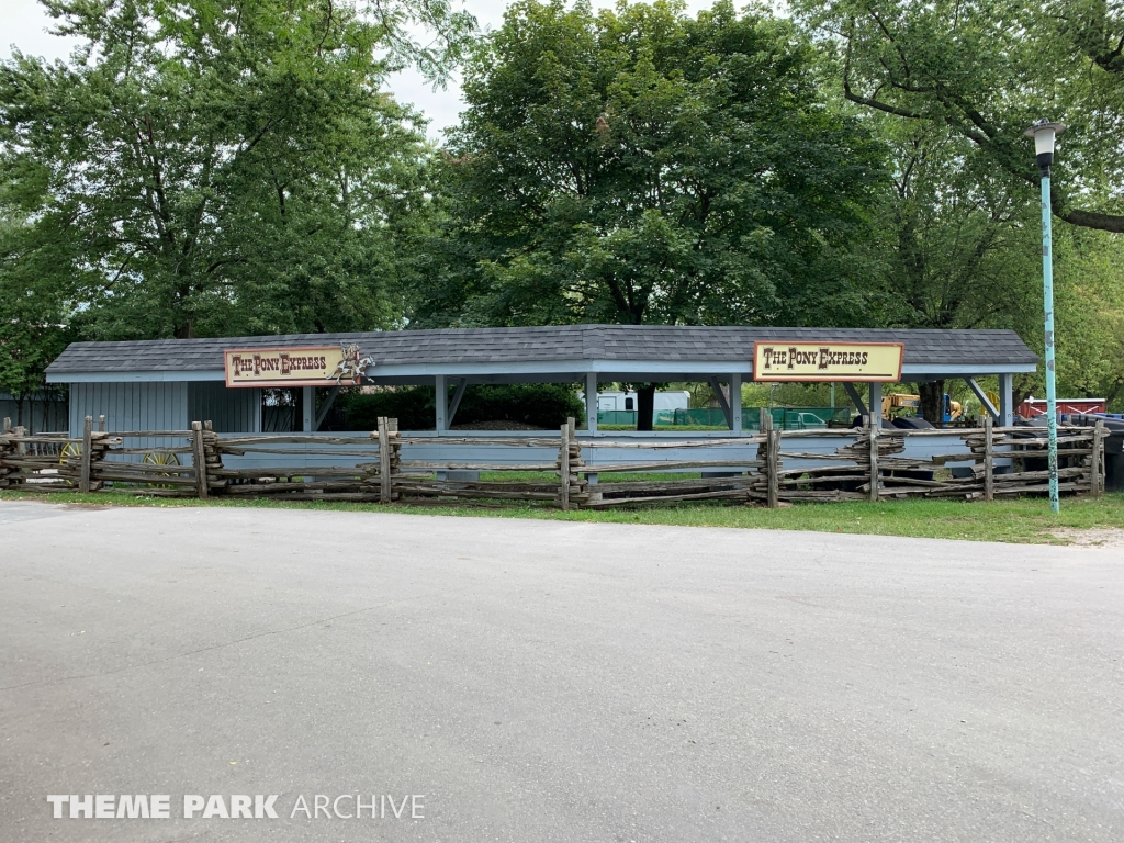 Pony Express at Centreville Amusement Park