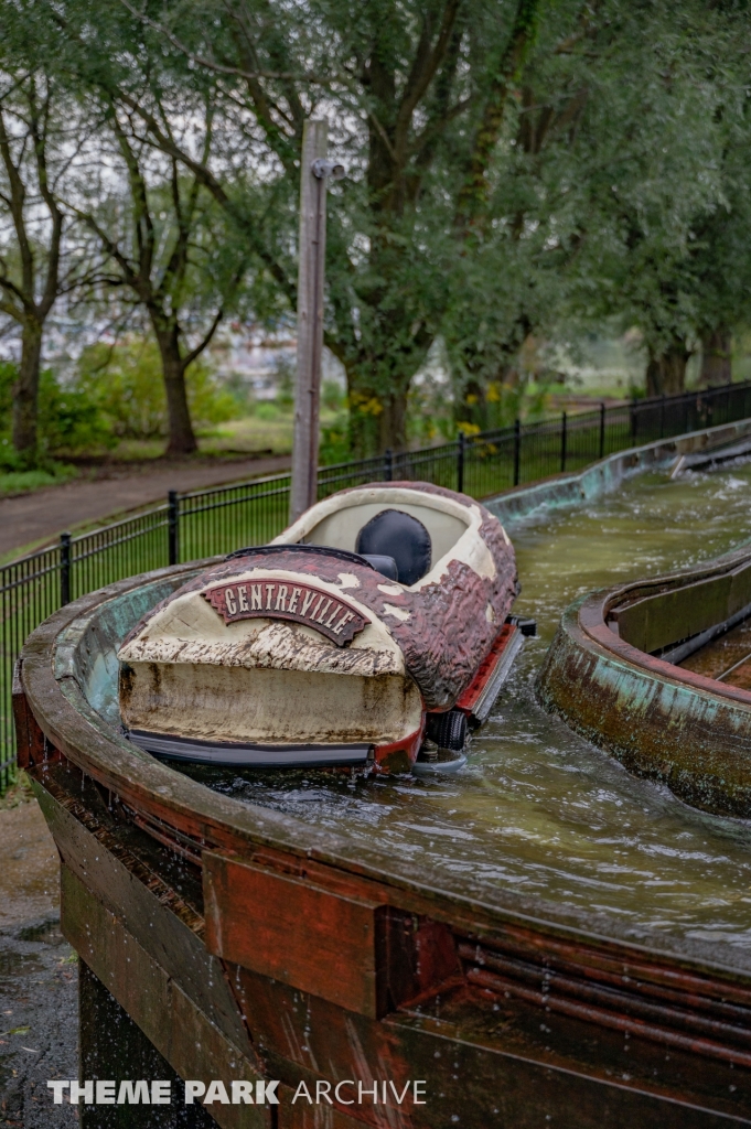 Log Flume Ride at Centreville Amusement Park