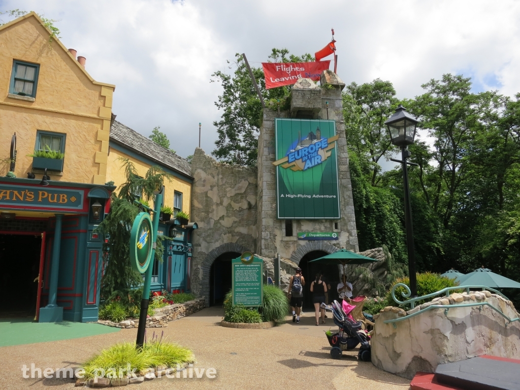 Europe In The Air At Busch Gardens Williamsburg Theme Park Archive