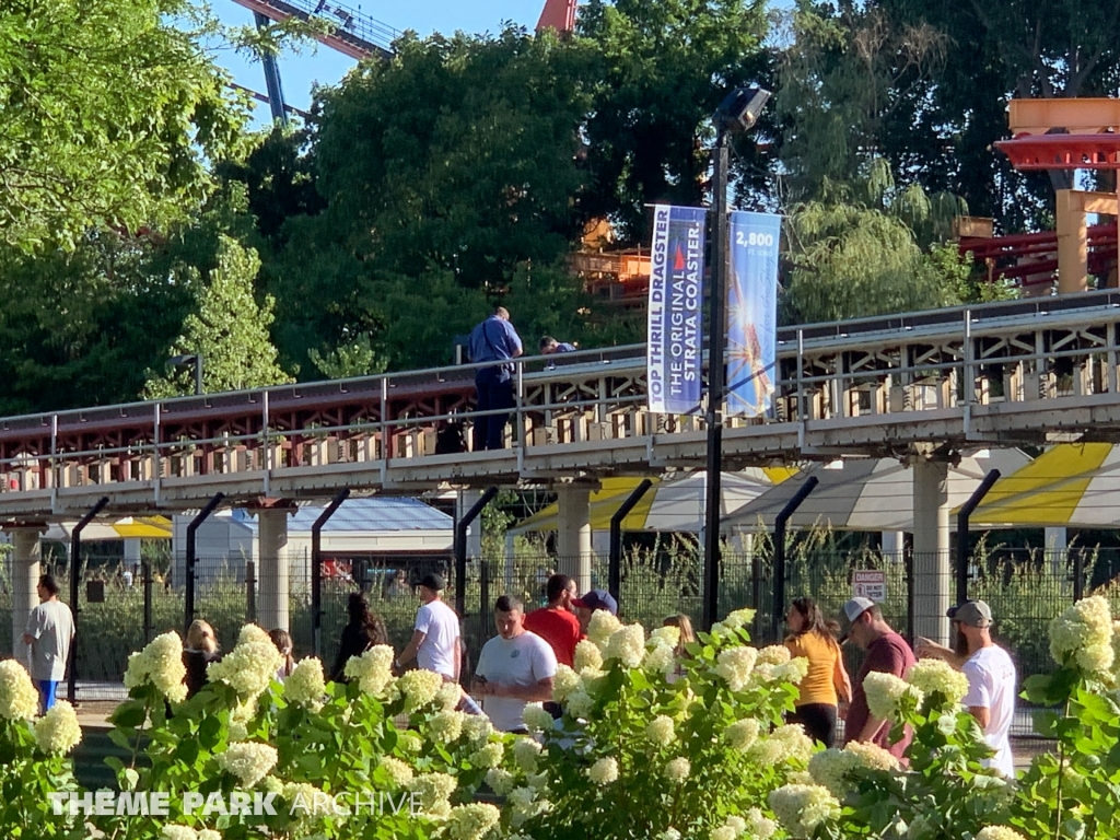 Top Thrill Dragster at Cedar Point