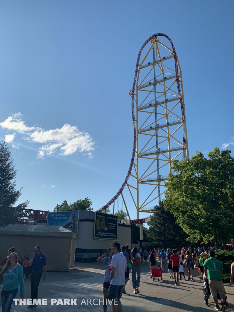 Top Thrill Dragster at Cedar Point