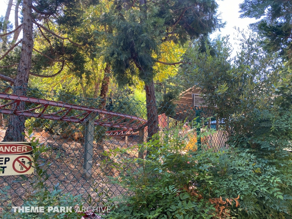 Timber Twister at Gilroy Gardens