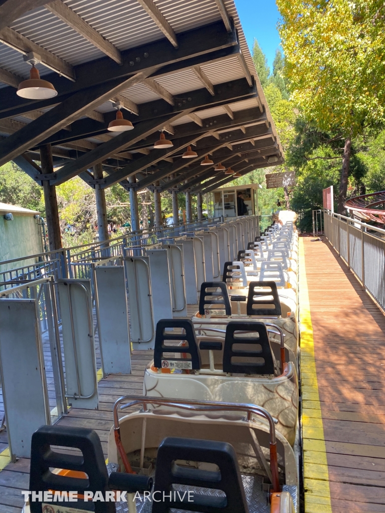 Timber Twister at Gilroy Gardens