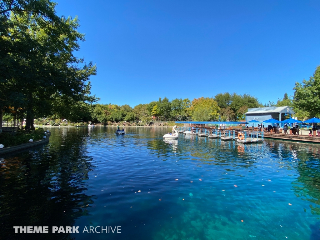Paddle Boats at Gilroy Gardens