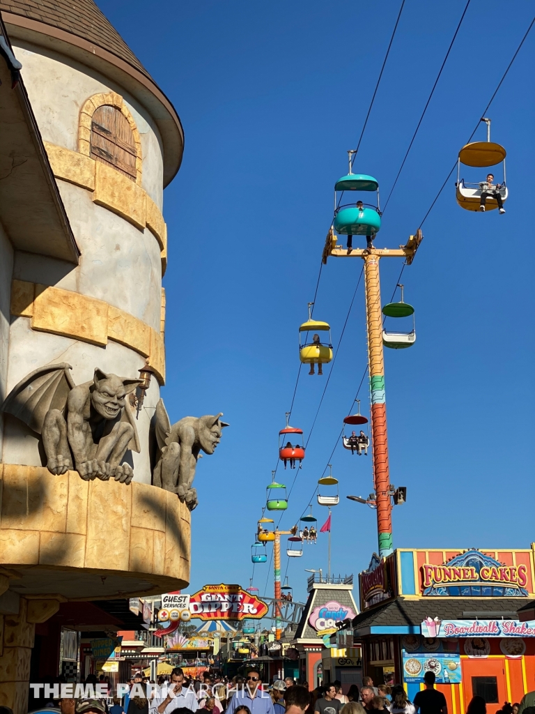 Sky Glider at Santa Cruz Beach Boardwalk