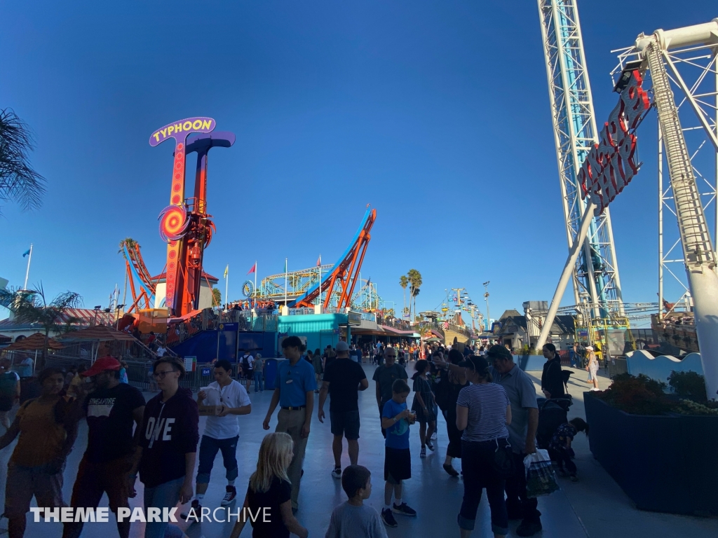 Typhoon at Santa Cruz Beach Boardwalk