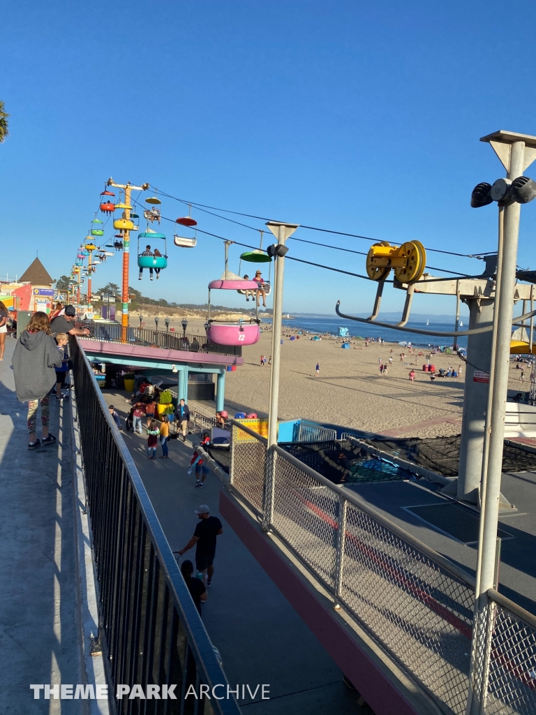 Sky Glider at Santa Cruz Beach Boardwalk