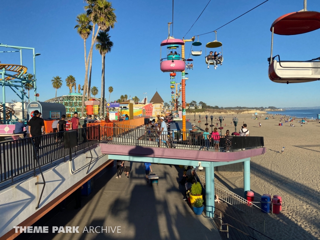 Sky Glider at Santa Cruz Beach Boardwalk