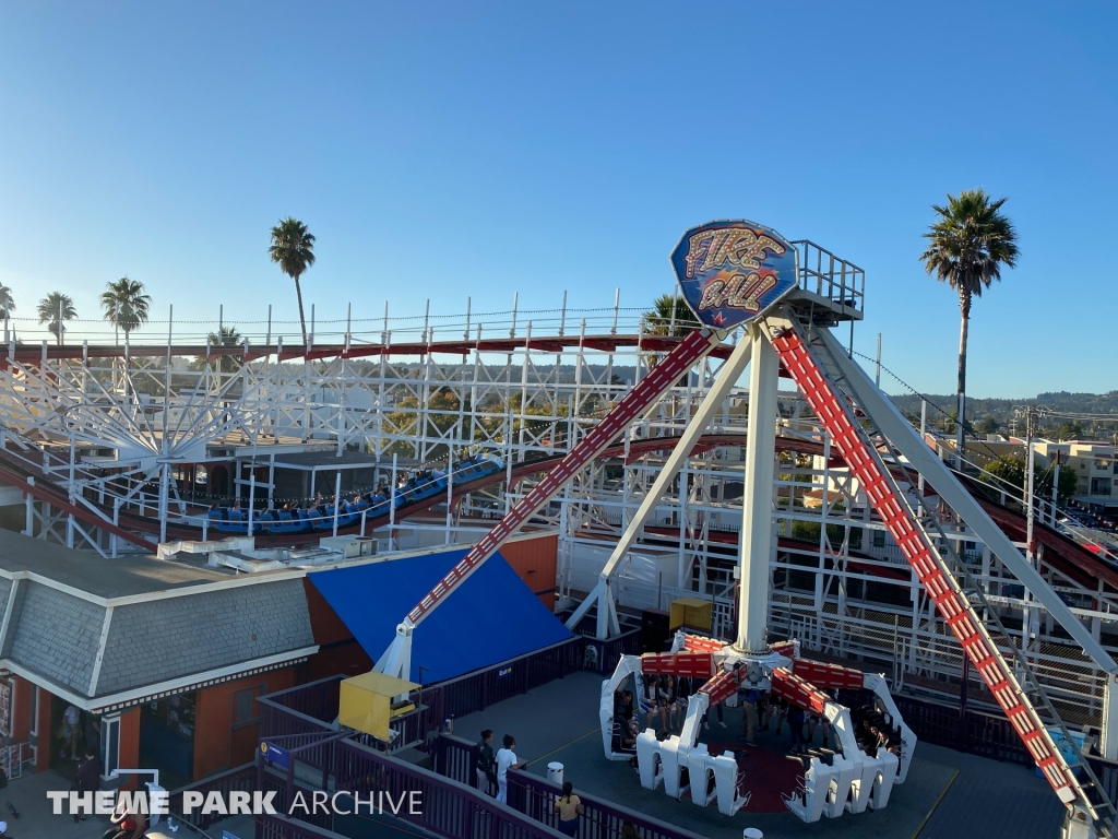 Fireball at Santa Cruz Beach Boardwalk