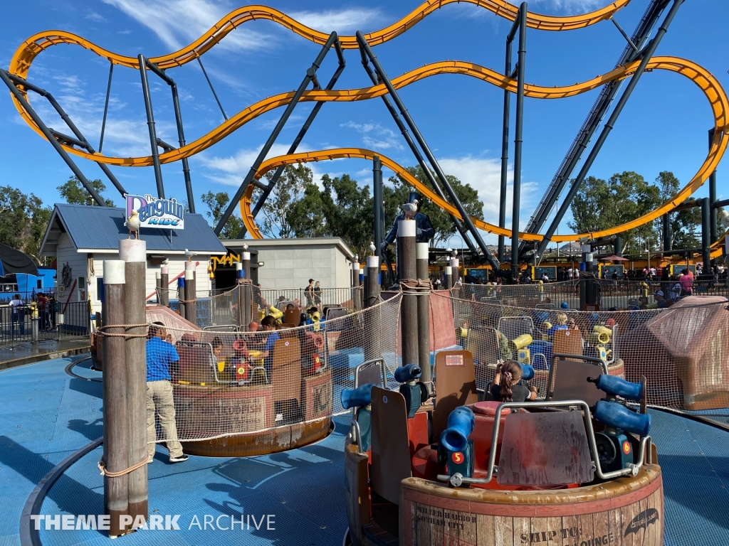 The Penguin Ride at Six Flags Discovery Kingdom