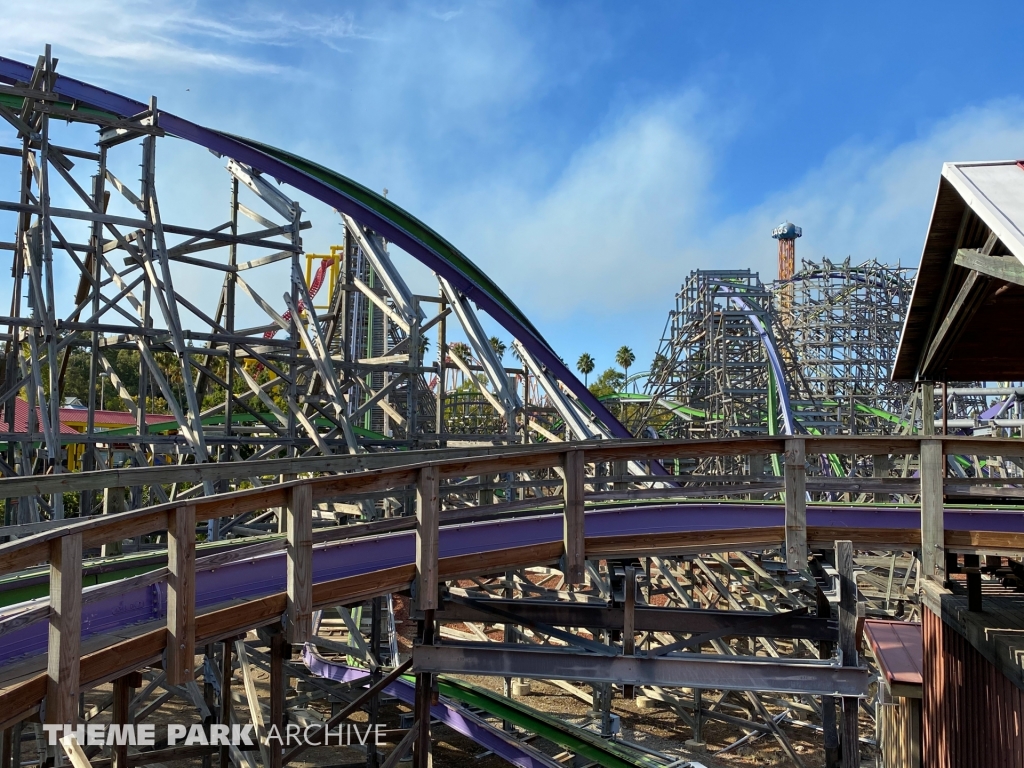 The Joker at Six Flags Discovery Kingdom