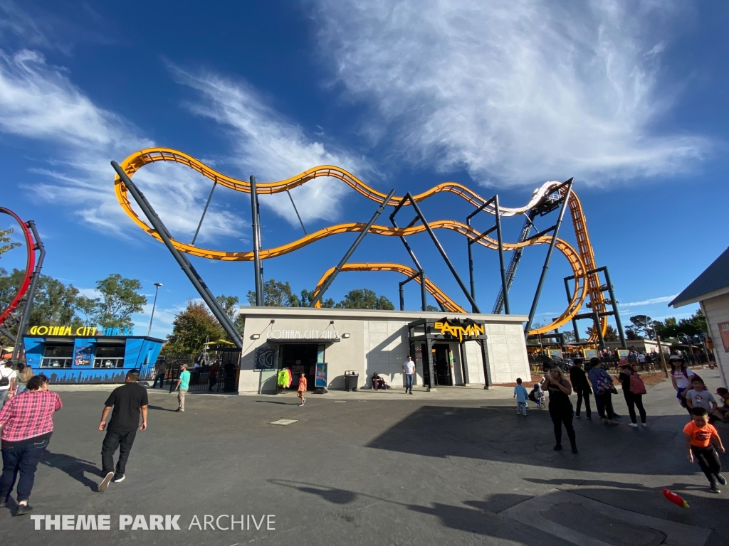 Batman The Ride at Six Flags Discovery Kingdom