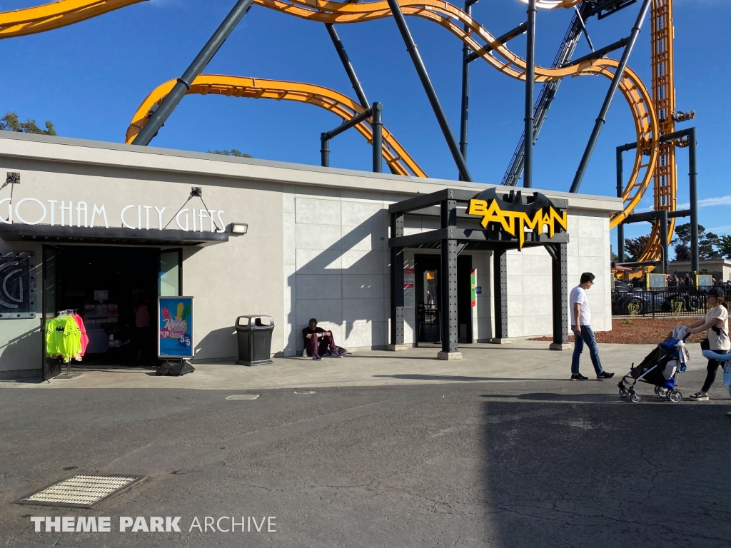 Batman The Ride at Six Flags Discovery Kingdom