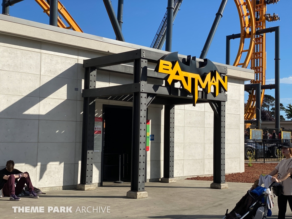Batman The Ride at Six Flags Discovery Kingdom
