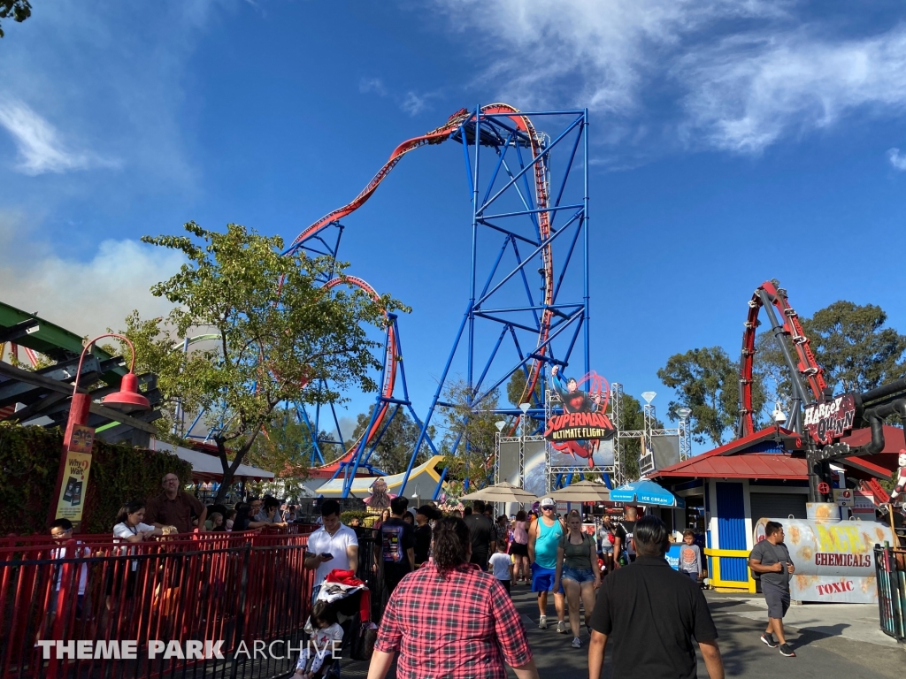 Superman: Ultimate Flight at Six Flags Discovery Kingdom