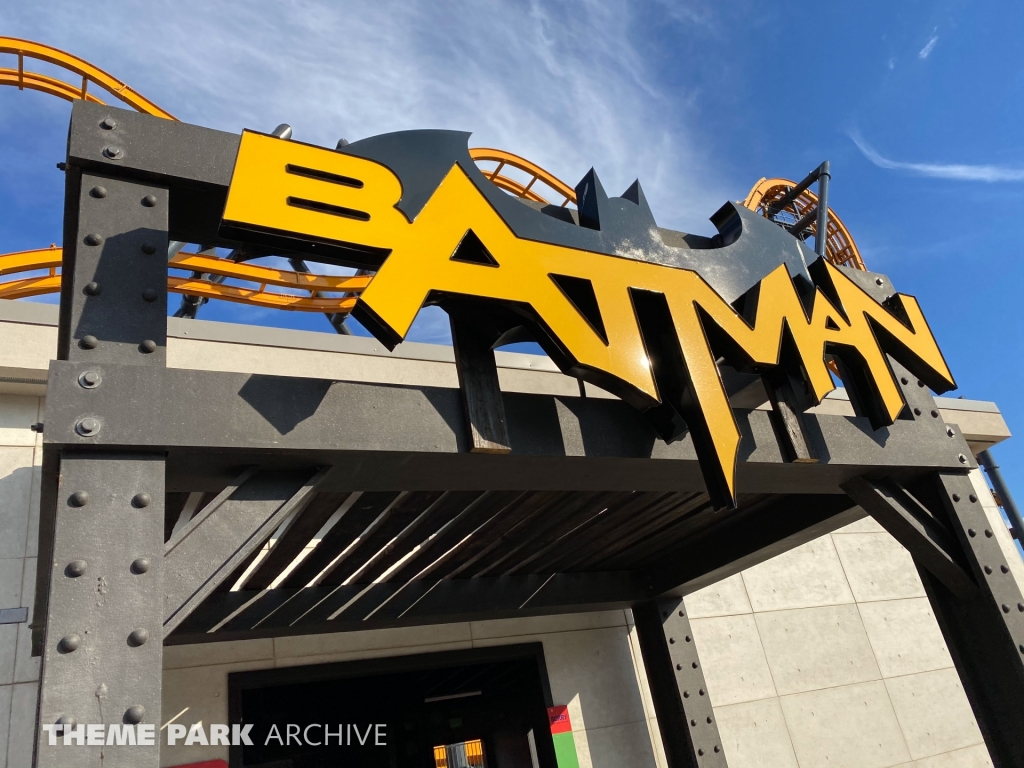Batman The Ride at Six Flags Discovery Kingdom